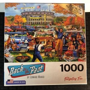 Back to The Past - Tailgating Fun" 1000-piece jigsaw puzzle